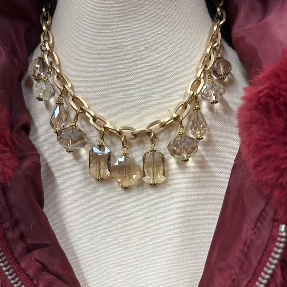 Plush Burgundy Faux Fur Jacket - Picture 6 of 7